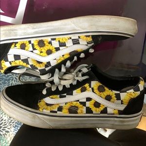 vans old skool sunflower